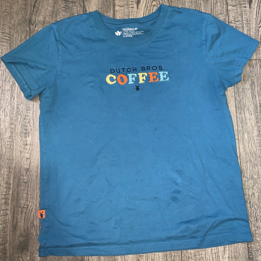 Women’s Cut Dutch Bro’s shirt